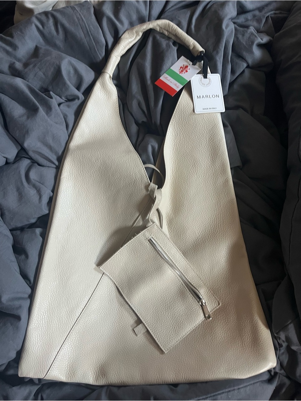 Marlon Firenze genuine leather shoulder bag